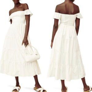 White Reformation Dress